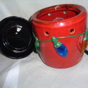 Scentsy Holiday Lights Full Size Wax Warmer.